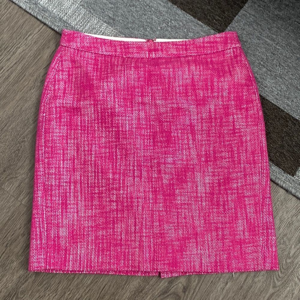 Banana Republic | Hot Pink Tweet Skirt Size 6